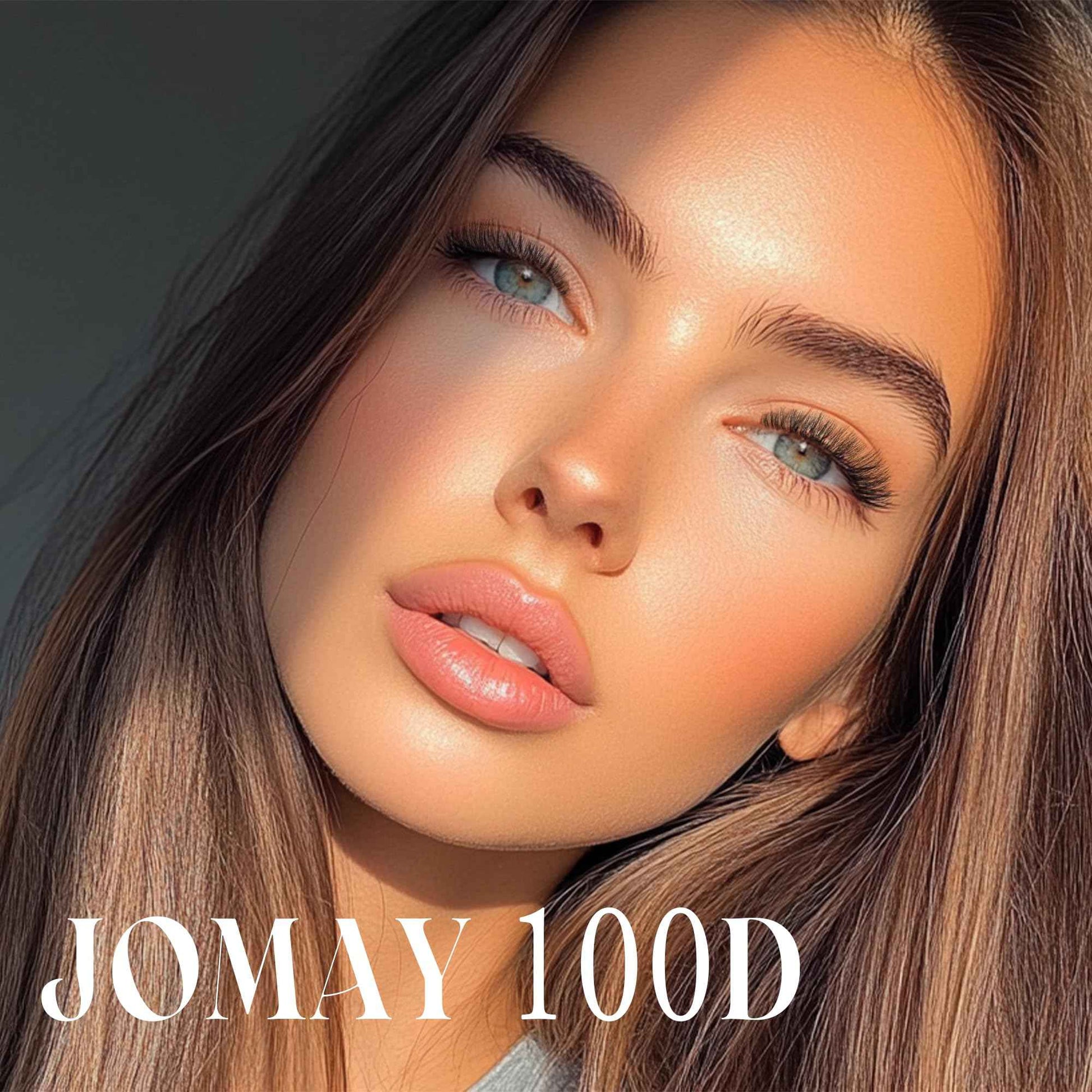 JoMay Lash Clusters Kit 560Pcs Cluster Eyelash Extensions Wispy Individual Volume with Lash Bond and Seal Waterproof, Includes Tweezers & Glue - Beginner Friendly D Curl 10-18mm(30D/40D/60D/100D)