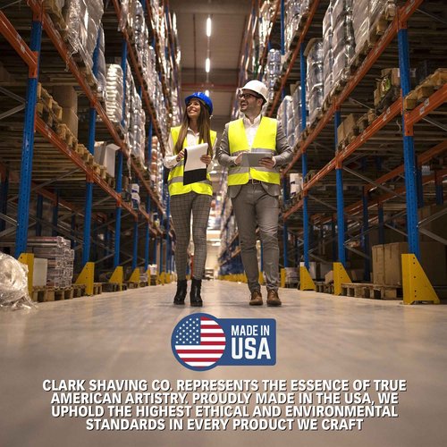 Clark Shaving Co. Shaver Cleaning Solution & Easy Refill Compatible with Philips Norelco Quick Clean and Smart Clean Pod. (32 oz)