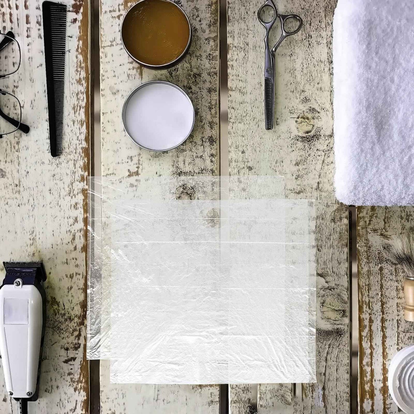 minkissy 20pcs Disposable Beard Catcher Multi Function Hair Catching Sink Bathroom Kitchen Sinks Ideal Shaving Trimming Non Stick Beard Hair Catcher Grooming 25.6 x 25.6inch