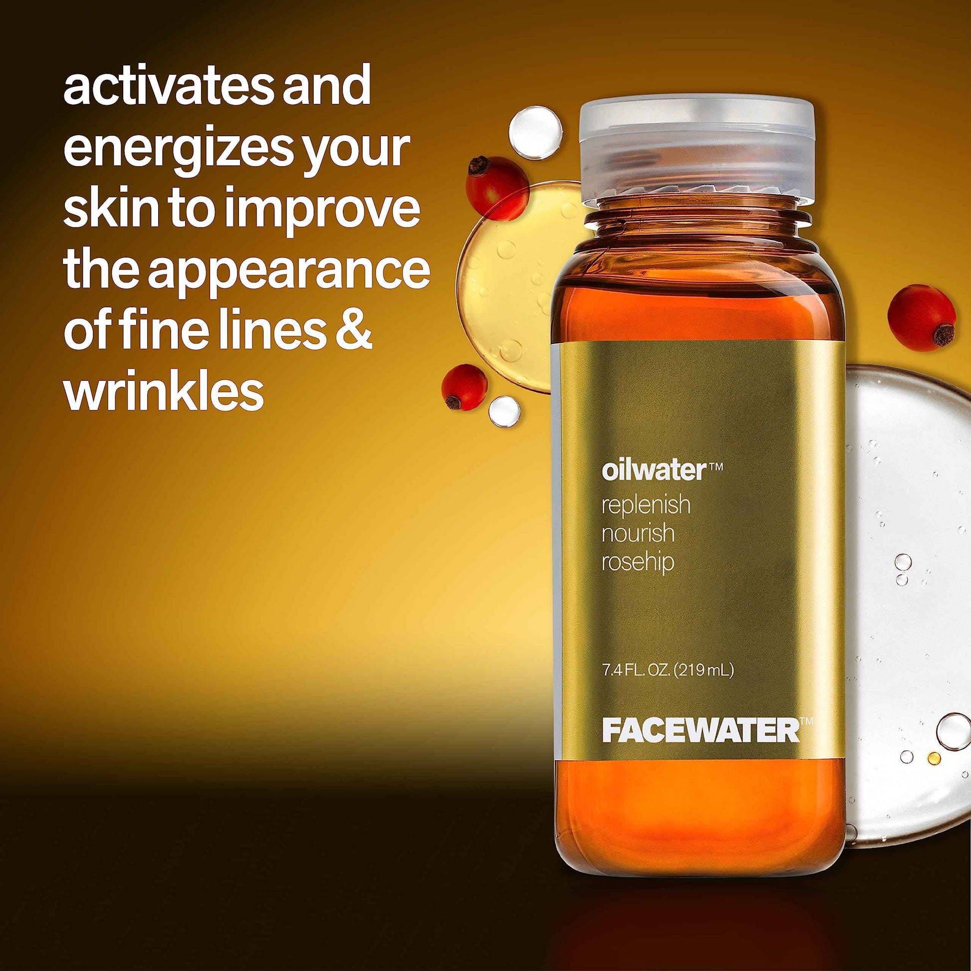 PLANT BEAUTY DISTILLERY Facewater Oilwater Replenish Nourish Rosehip