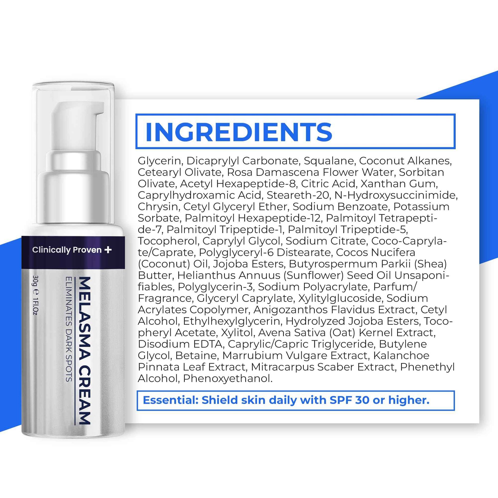 Dark Spot Remover & Under Eye Cream Bundle - Age Spot and Melasma Treatment for Face & Body and Eye Cream for Puffiness, Dark Circles, and Fine Lines - Skin Brightening Cream with Retinol, Hyaluronic