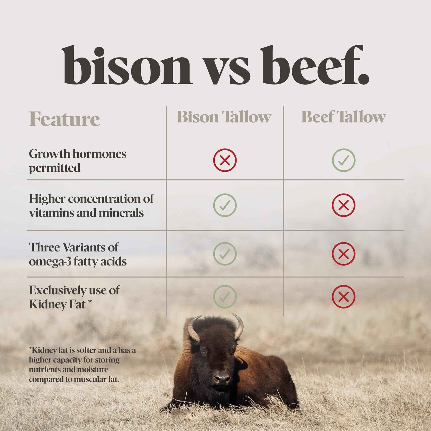 Big Crazy Buffalo BUFF BAR Pure Whipped Bison Tallow Body Balm, Lemon Drop - Jojoba, All Purpose, Hydrating, Naturally Derived, Mild Scent, Replaces Lotion, For Dry, Sensitive Skin, Essential Oil