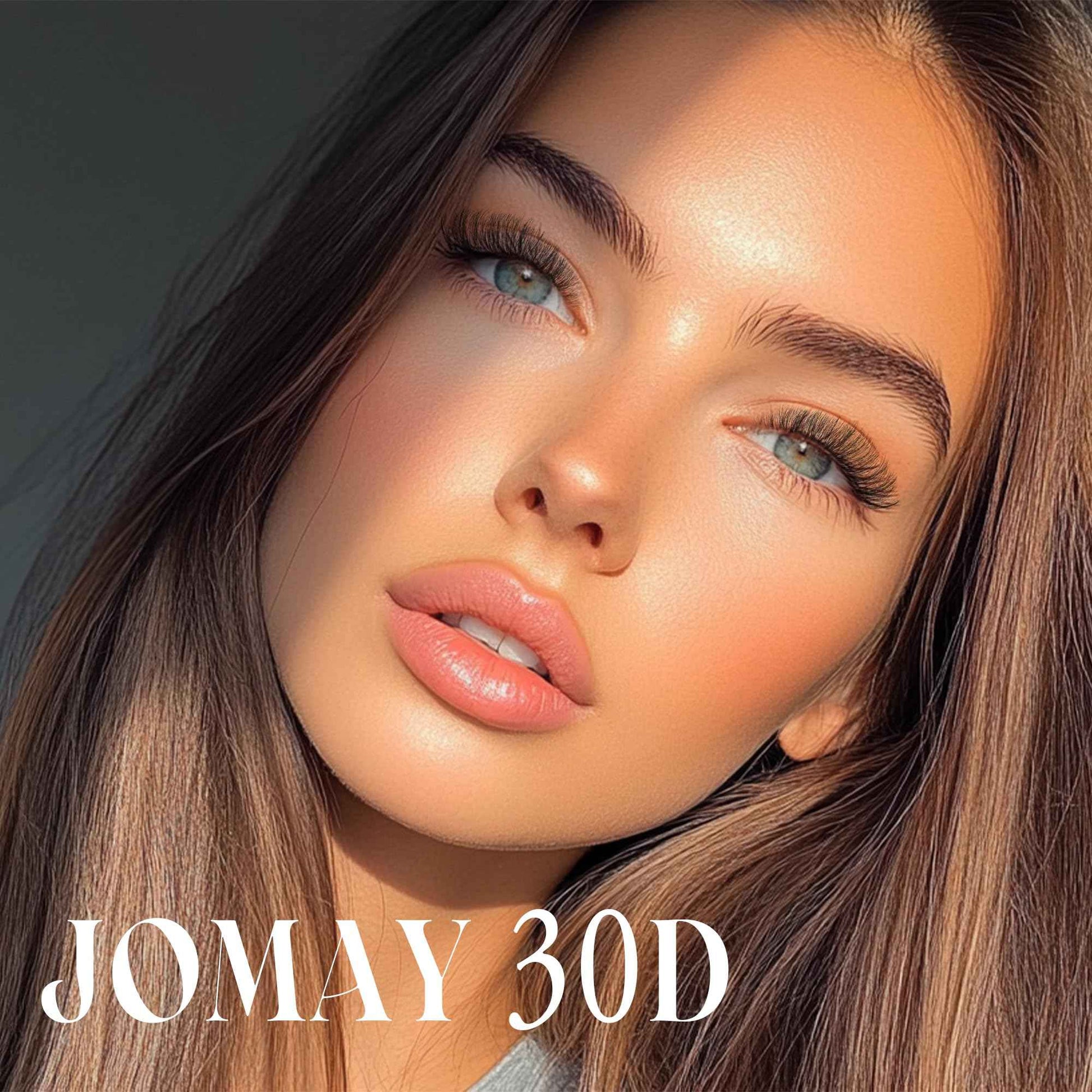 JoMay Lash Clusters Kit 560Pcs Cluster Eyelash Extensions Wispy Individual Volume with Lash Bond and Seal Waterproof, Includes Tweezers & Glue - Beginner Friendly D Curl 10-18mm(30D/40D/60D/100D)