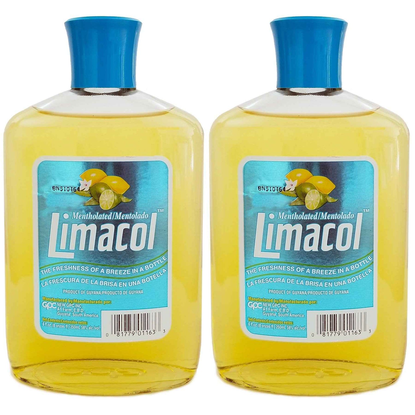 Limacol Mentholated 8oz (Pack of 2)