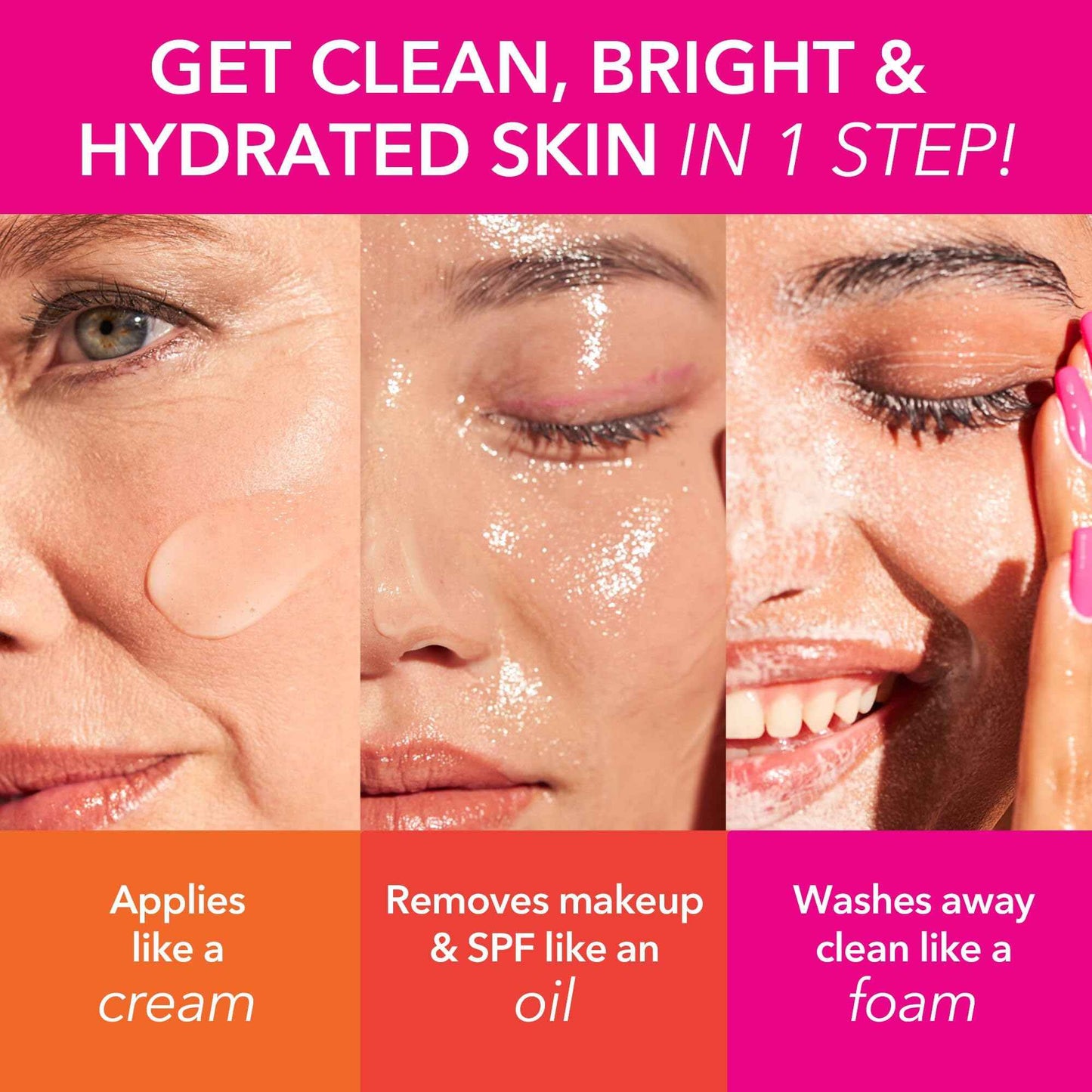 Dr Dennis Gross Vitamin C Lactic Creamy Cleansing Oil, Removes Makeup & SPF, 6 Fl Oz