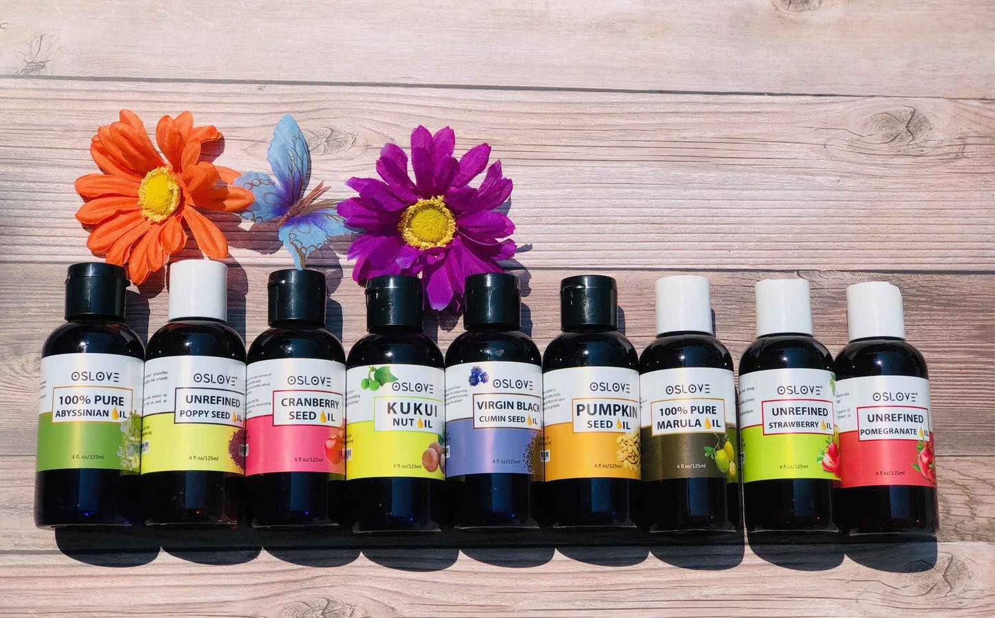 OSLOVE Unrefined Cranberry Seed Oil 4 oz- Cold Pressed Extracted from Cranberry Seeds | Great Moisturizer for Skin and Hair | Anti-Aging and Softening for Skin