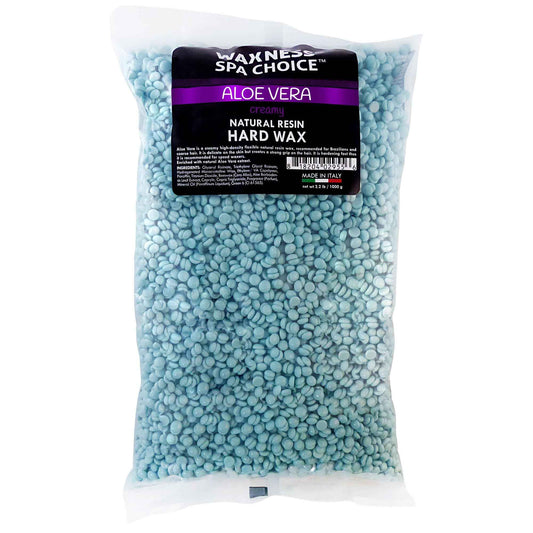 Waxness Spa Choice Aloe Vera Hard Wax Beads 2.2 lb / 1 kg