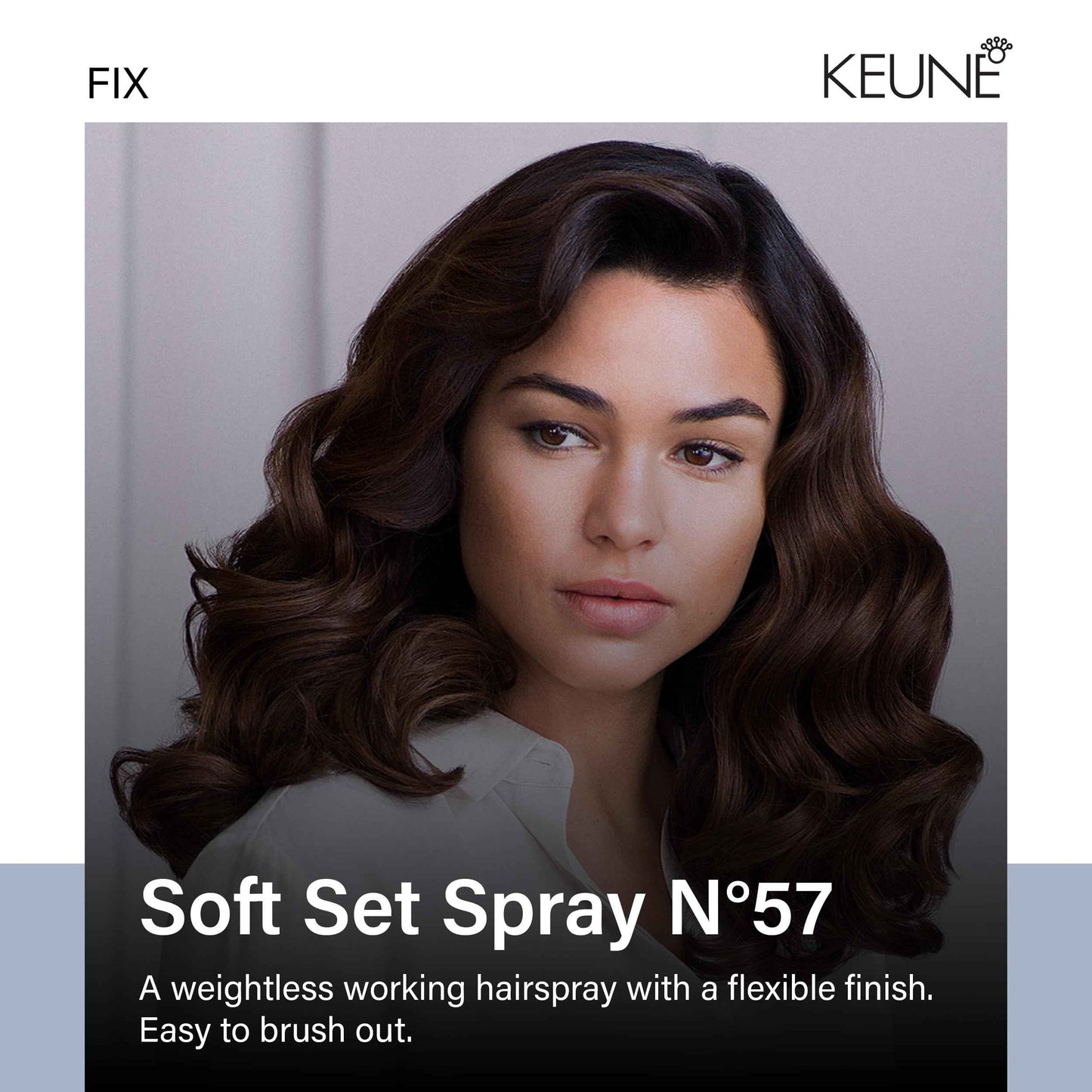 Keune Style Soft Set Spray, Weightless & Flexible Hold Hairspray for All Hair Types, 9.2 Fl Oz