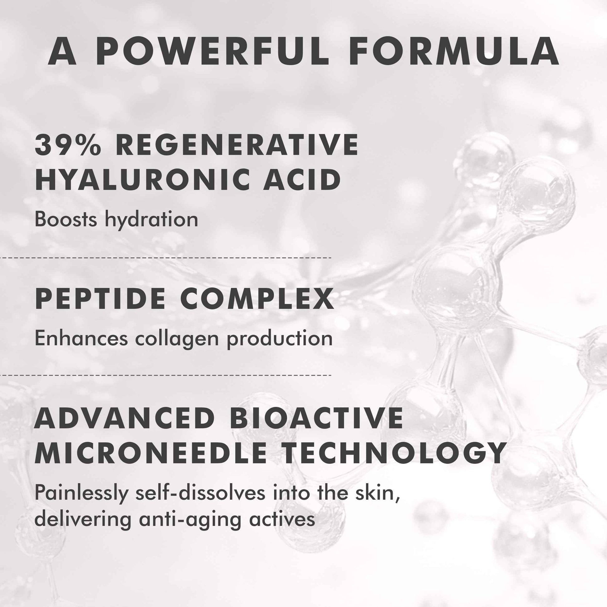 skyn ICELAND Dissolving Microneedle Under Eye Patches with 39% Hyaluronic Acid and Peptides, No Slip Overnight Eye Mask for Fine Lines, Wrinkles and Firming, Vegan, All Skin Types, 3 Pairs