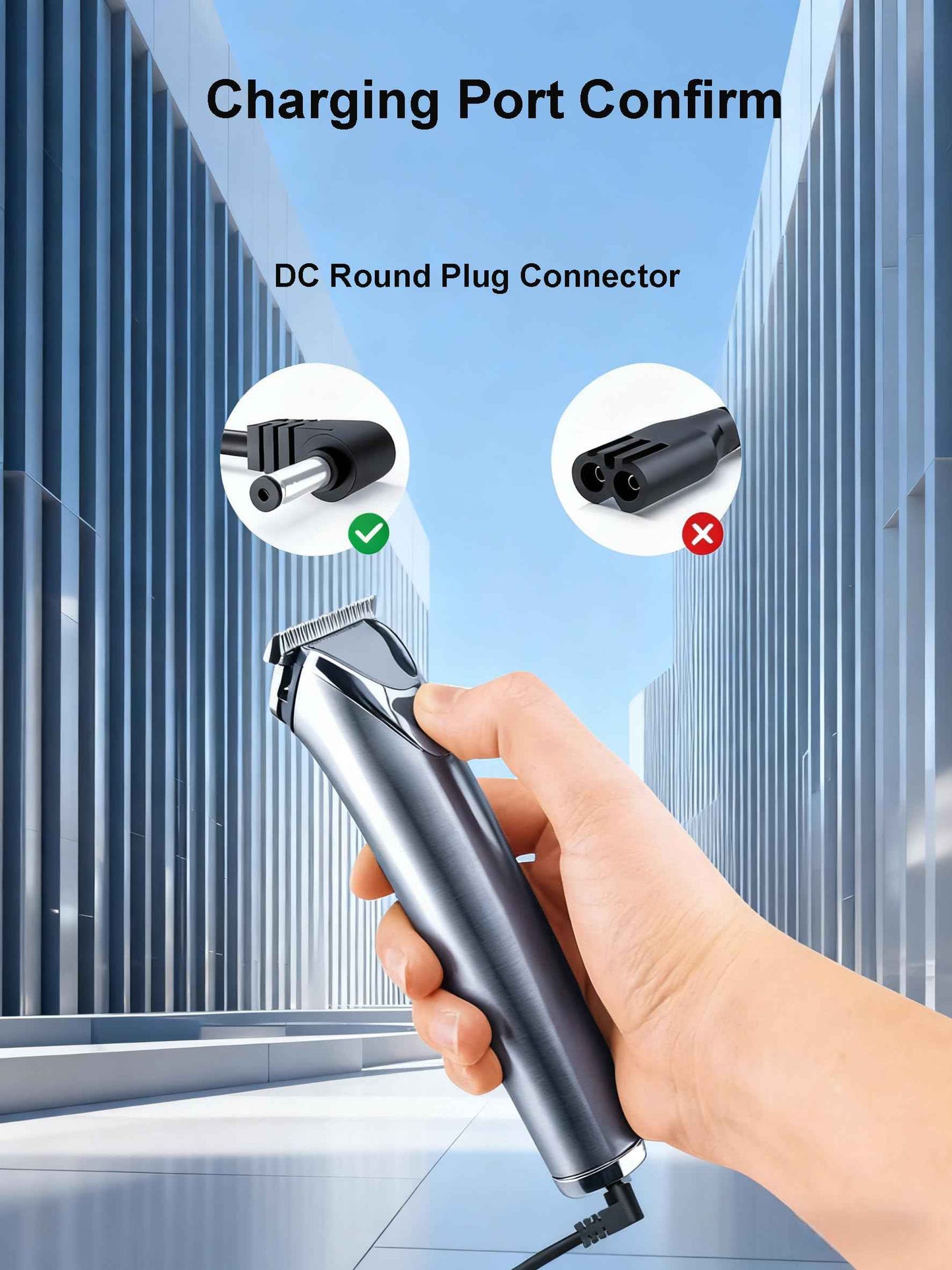 Charger Replacement for Wahl Trimmer Shaver 9818L 9854L 9888L WNT-9 S003HU0420060 Power Cord 4.2V