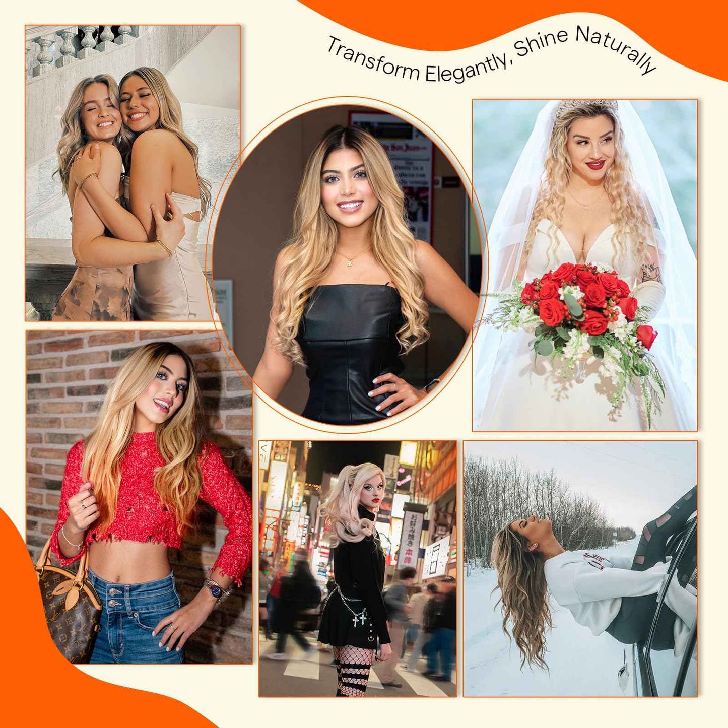 Full Shine U Tip Hair Extensions Human Hair Color 16P22 Blonde Highlighted Keratin Bond Human Hair Extensions 18 Inch Natural Remy Hair Fusion Extensions 50 Grams