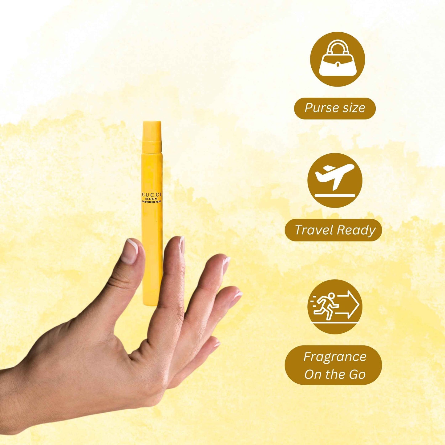 Gucci Bloom Perfume for Women Travel Spray Profumo di Fiori EDP 0.33 Fl oz