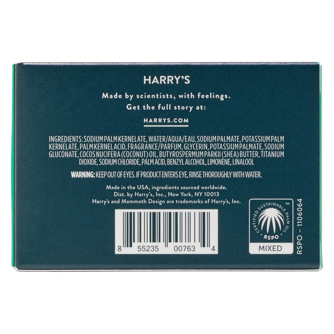 Harry's Shiso Bar Soap 5oz