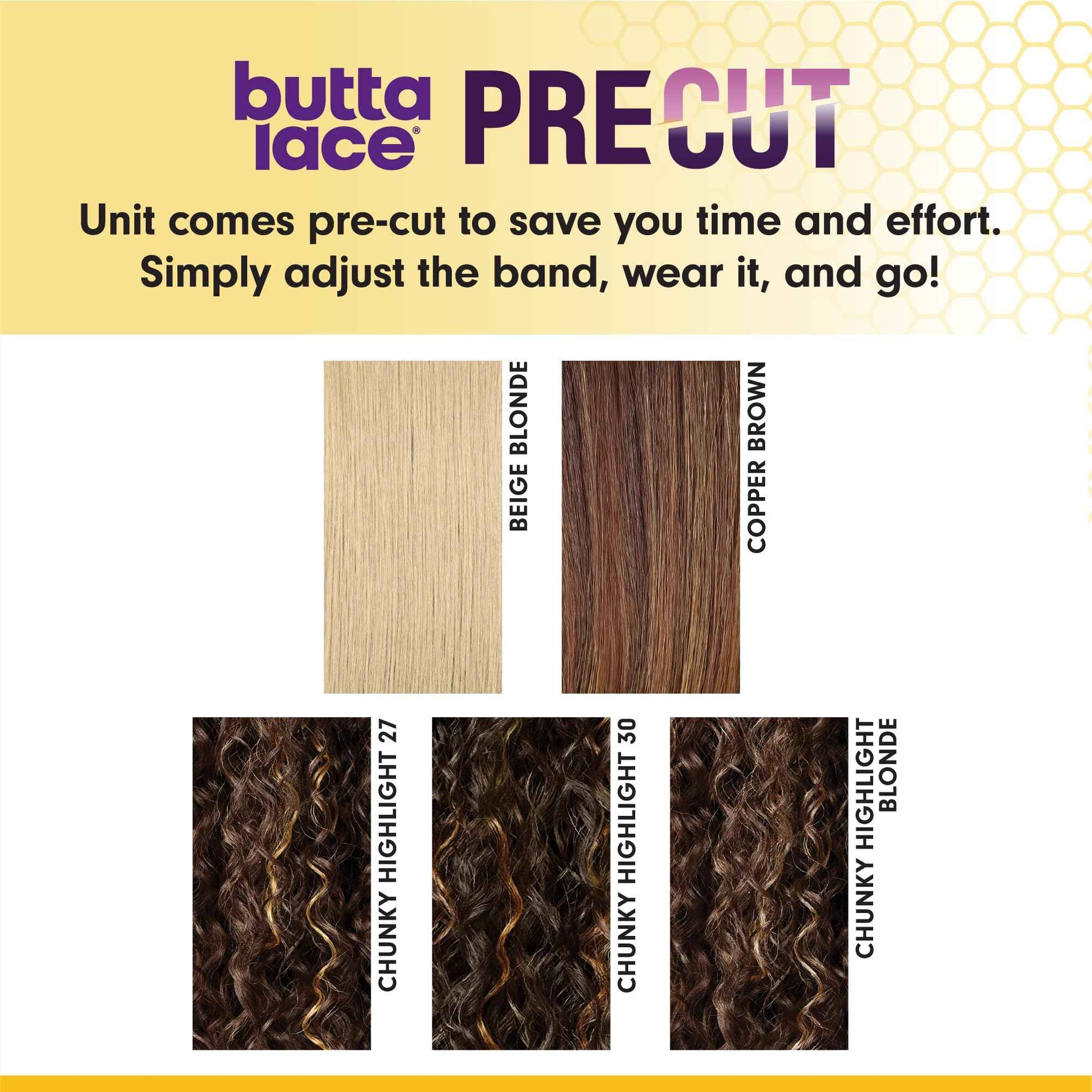 Sensationnel Butta Lace Precut Wigs - Unit 9 Glueless Extra Wide 5 Inch Deep Parting Synthetic Pre Tweezed Smaller Knot Hairline (2 DARKBROWN)