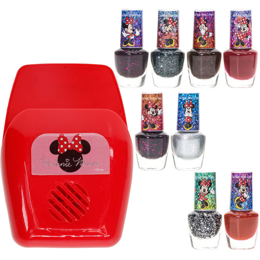 Barbie -Townley Girl Non-Toxic Peel-Off Water-Based Safe Nail Polish Set with Nail Dryer for Kids, Batteries Not Included, Ages 3 and Up