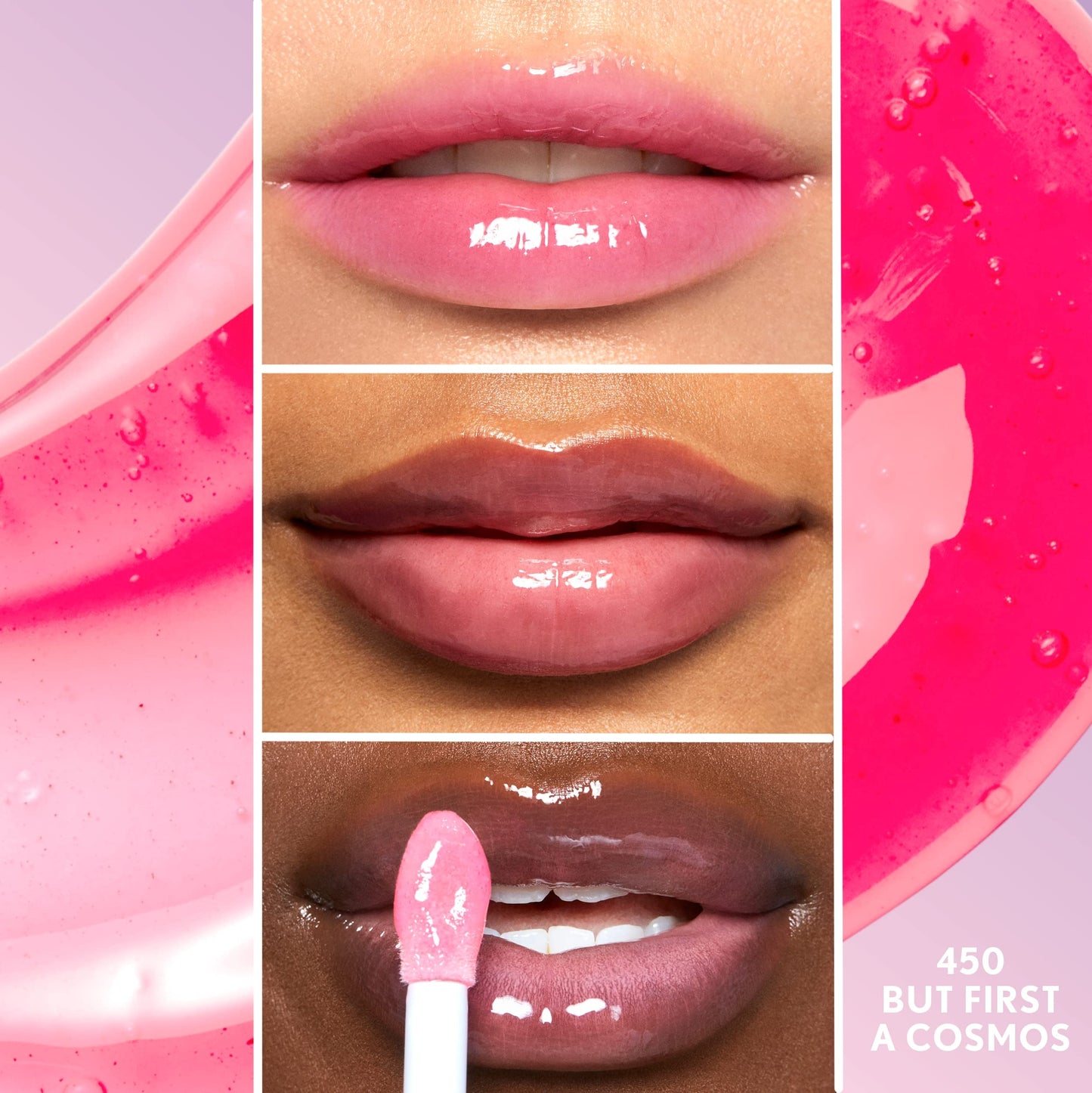 COVERGIRL Clean Fresh Yummy Gloss – Lip Gloss, Sheer, Natural Scents, Vegan Formula - But First a Cosmo