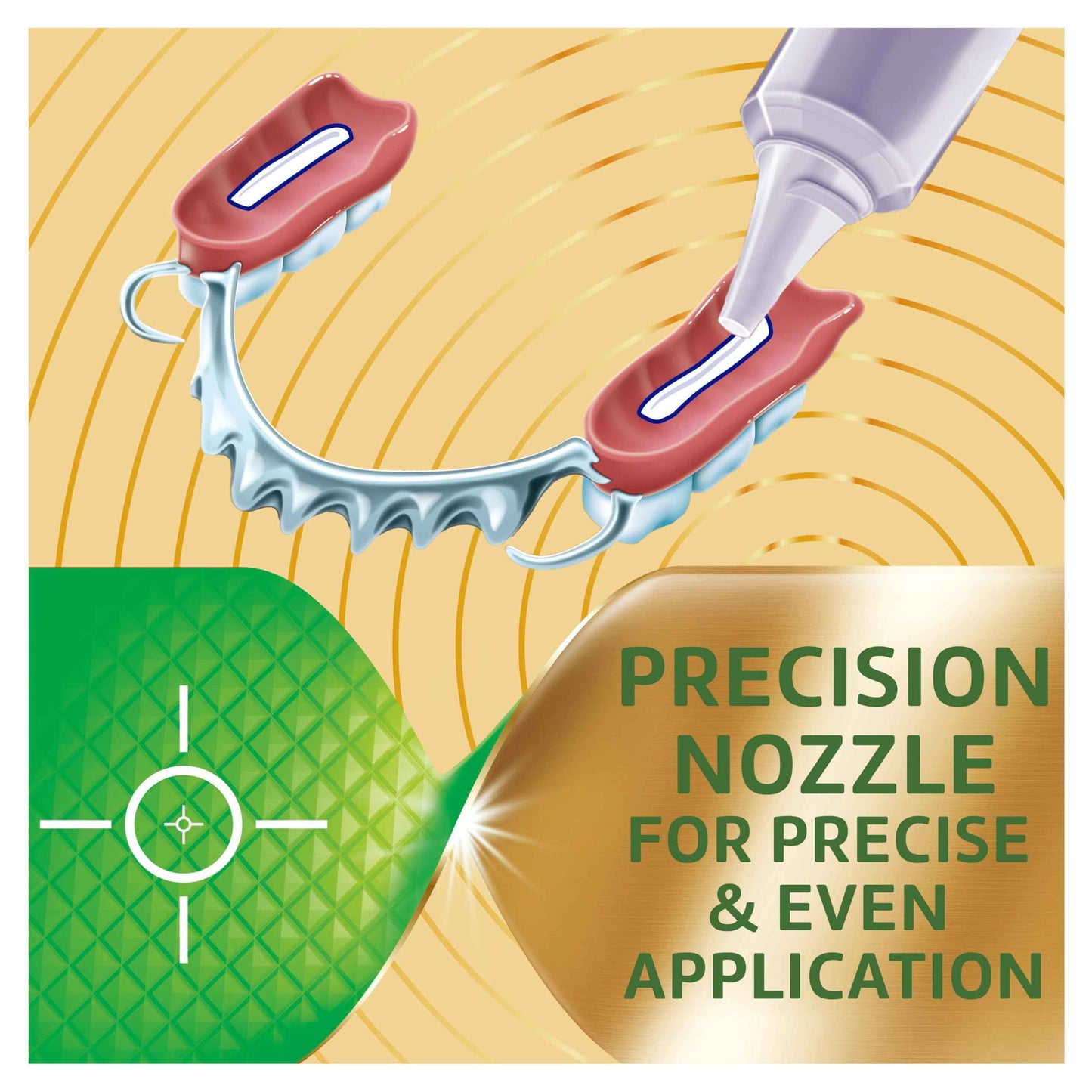 Super Poligrip Power Max Power Hold + Fresh Denture Cream, Premium Peppermint - 2.2 oz x 4