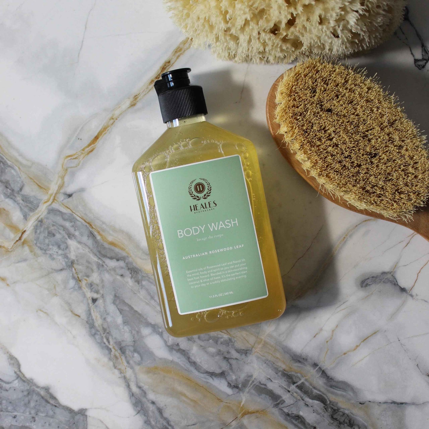 Heales Apothecary Body Wash Rosewood Leaf