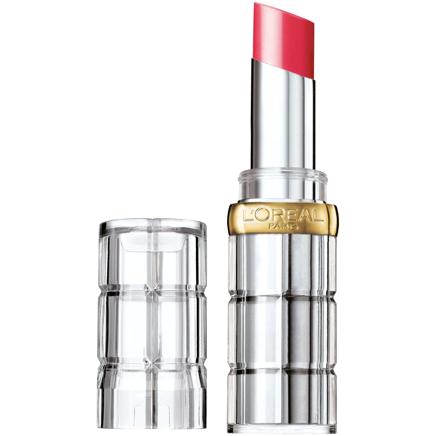 L'Oreal Paris Makeup Colour Riche Shine Lipstick, Lacquered Strawberry, 0.1 oz.