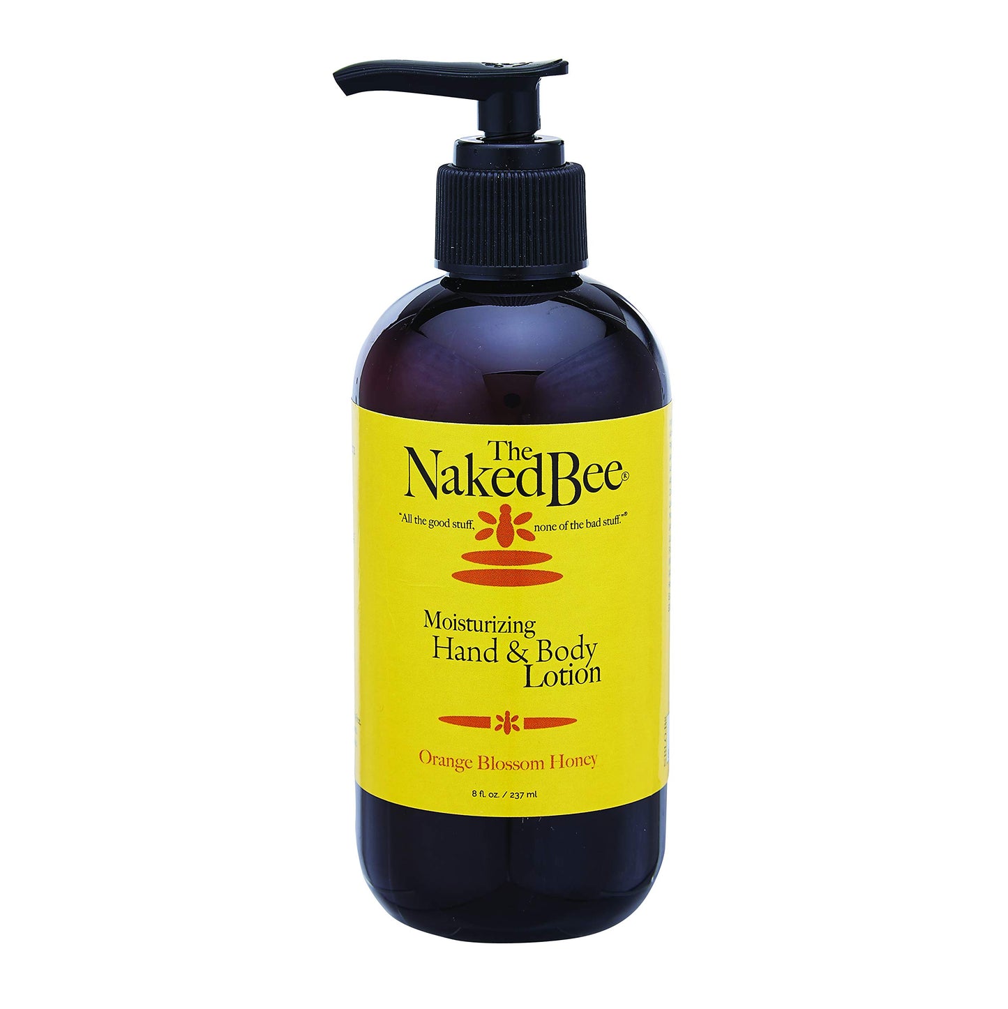 The Naked Bee Moisturizing Hand & Body Lotion, 8 Ounce, Orange Blossom Honey