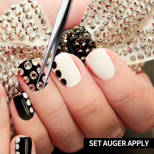 3 Pieces Straight Pointed Tip Tweezers Isolating Tweezers Eyelash Extensions Lash Pointed Blackhead Remover Precision Eyebrow Splinter (Classic Style,5.31 Inch)