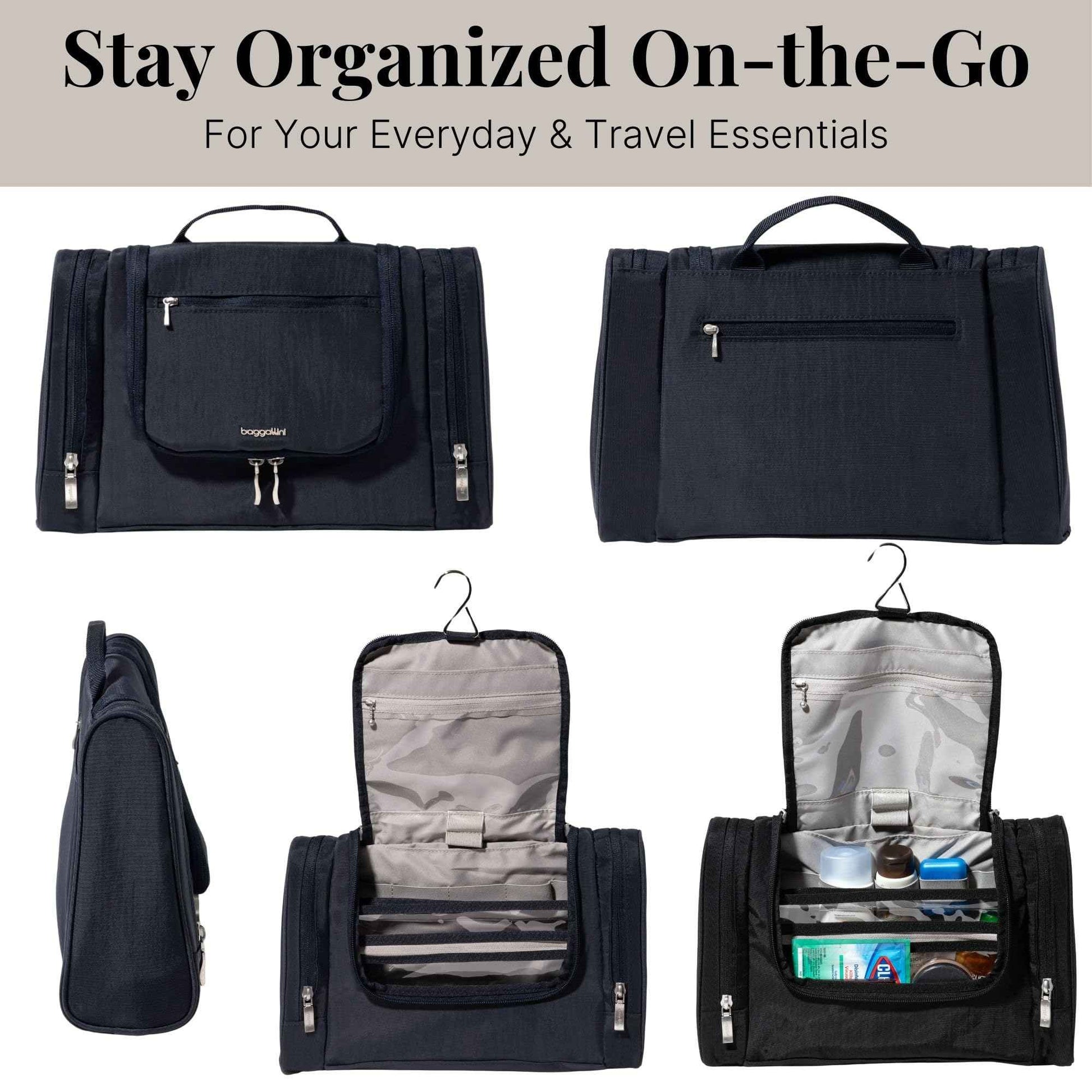 Baggallini Womens Toiletry Kit, French Navy