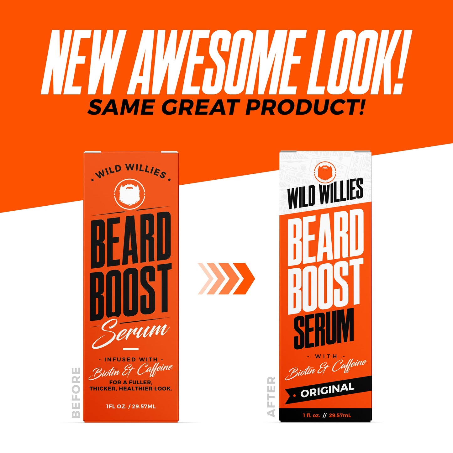 Wild Willies Beard Grooming Kit - Beard Growth Serum, Boar Bristle Brush, Supplement, and Travel Bag