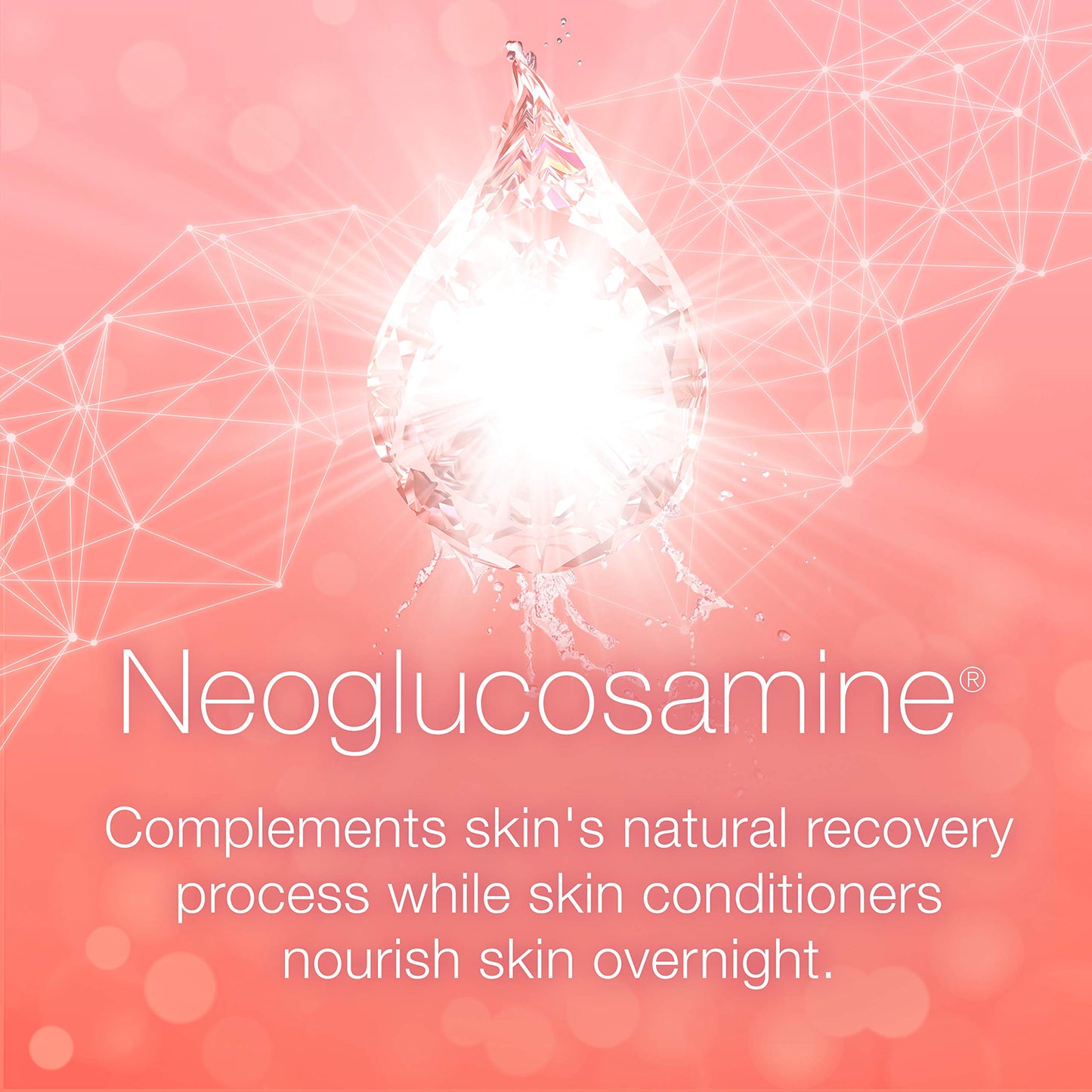 Neutrogena Bright Boost Overnight Recovery Gel Cream with Neoglucosamine, Brightening Nighttime Moisturizer, Oil-Free & Non-Comedogenic, 1.7 oz