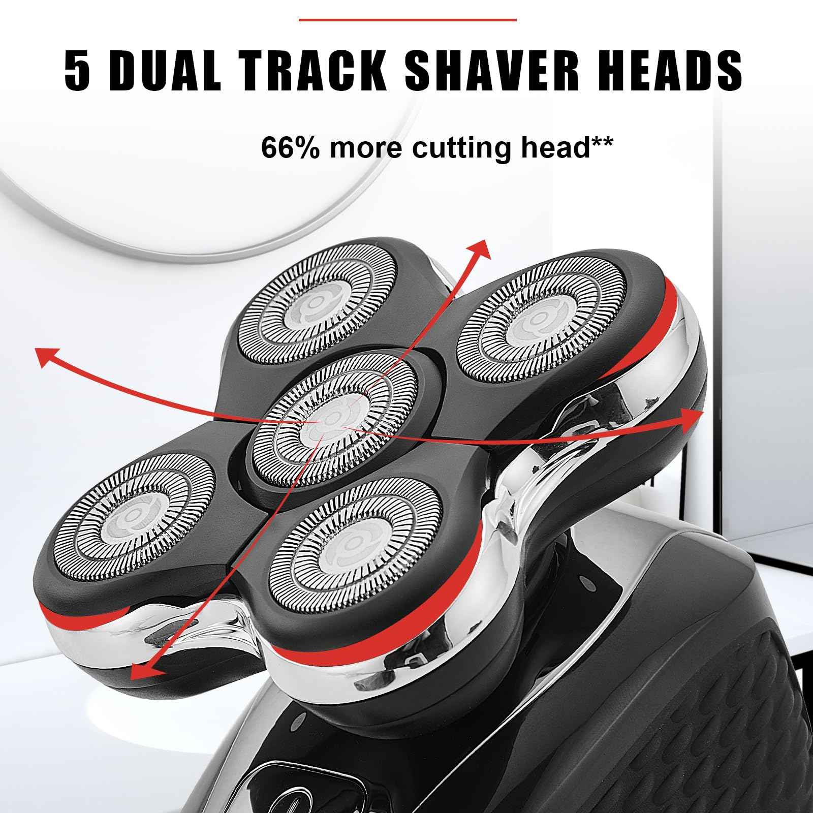 Pro Head Shaver Replacement Blades Compatible with Remington Balder Pro Head Shaver Model XR7000,Precision Electric Shaving for Bald Men. (1pack)