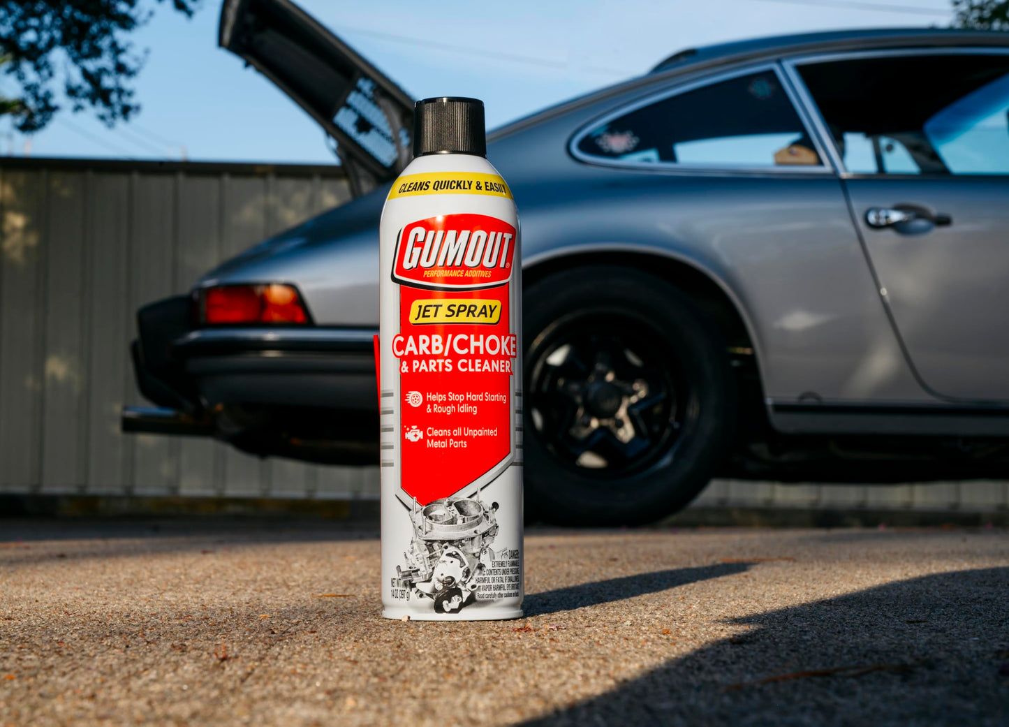 Gumout 800002231 Carb / Choke And Parts Cleaner, 14 oz. - Cleans Carburetor, Brakes And All Unpainted Metal Parts of Gum, Varnish, Oil And Other Contaminants