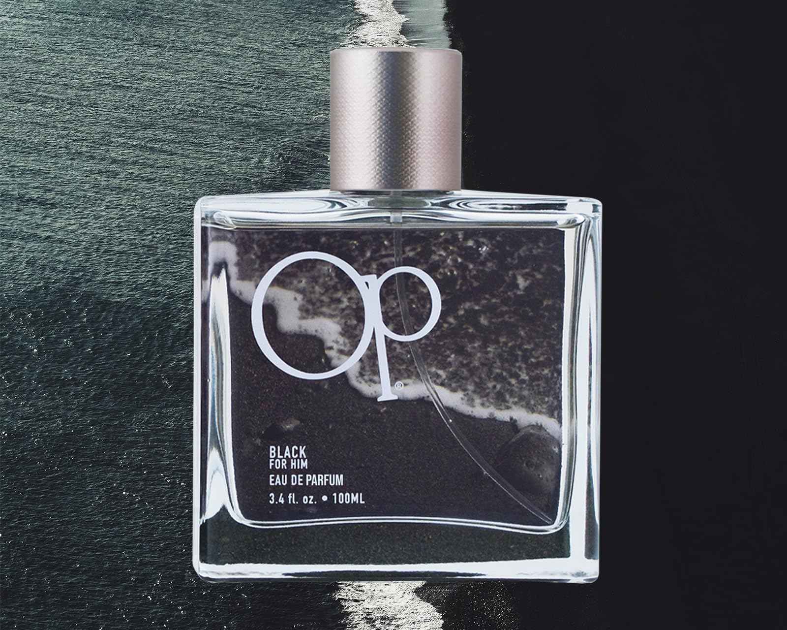 Ocean Pacific Op Black EDT for Men, 3.4 Oz