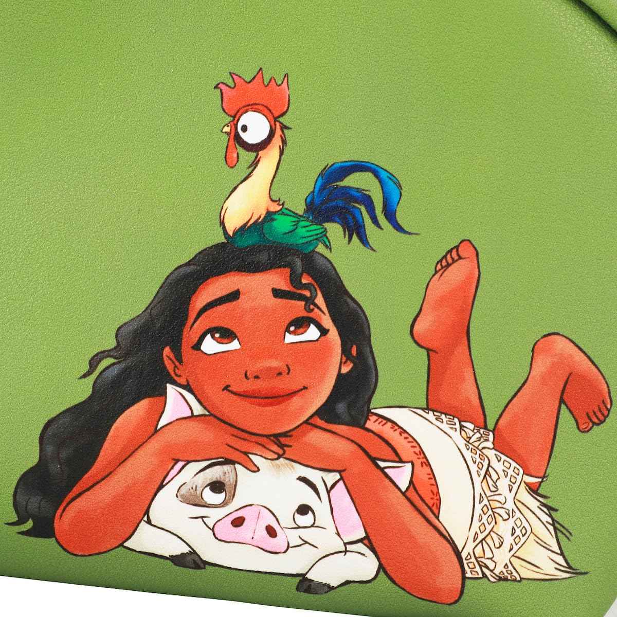 Bioworld Moana Te Fiti Green 6" Domed Cosmetic Case