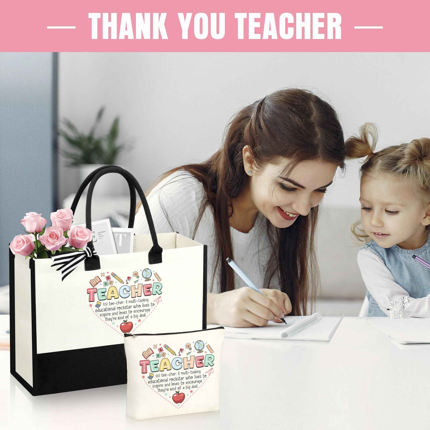 JSTUMB 8 Pcs Teacher Appreciation Gifts Bulk for Women, Christmas End of Year Thank You Gifts for Teachers