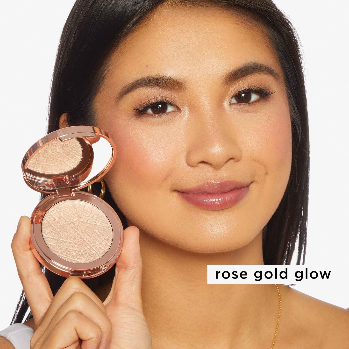 tarte Amazonian clay shimmering light – Pressed Highlighter with Buildable Radiant Glow for a Natural Lightweight Luminous Finish, Vegan & Cruelty Free