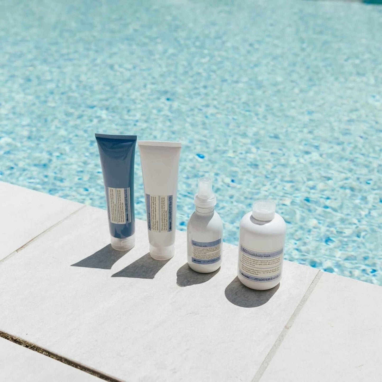 Davines SU Hair Mask, Restore Moisture And Hydrate Sun-Exposed Hair, Restore Softness To Dry And Dull Hair, 5.07 Fl. Oz.