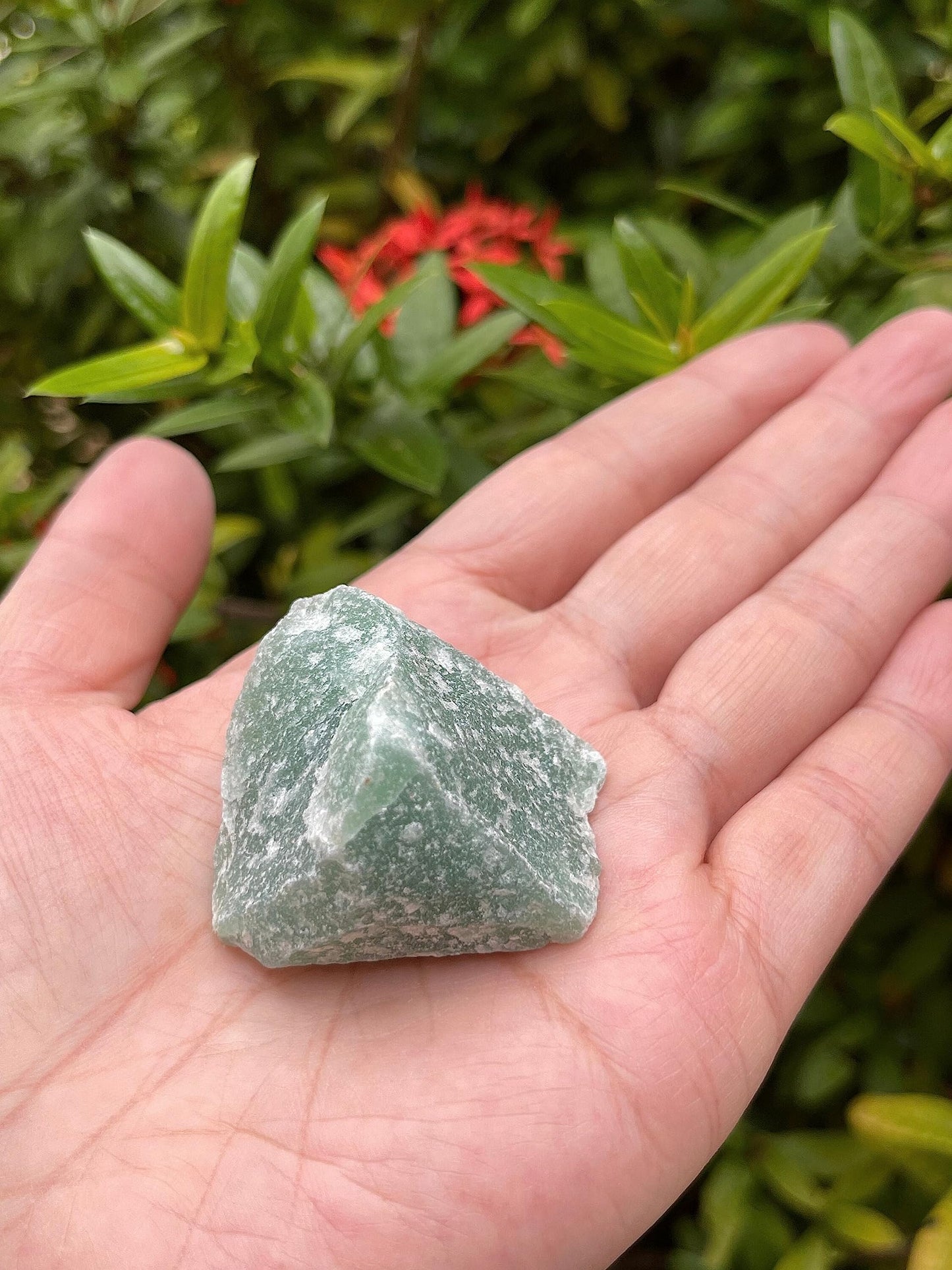 GAF TREASURES Wholesale Raw Green Aventurine Crystals, Natural Green Aventurine Stone, Rough Green Aventurine Crystals, Healing Crystals (Green Aventurine, 0.25 Pound)