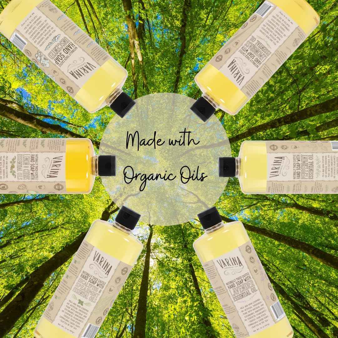 Varina Liquid Organic Castile Soap Unscented - 32oz