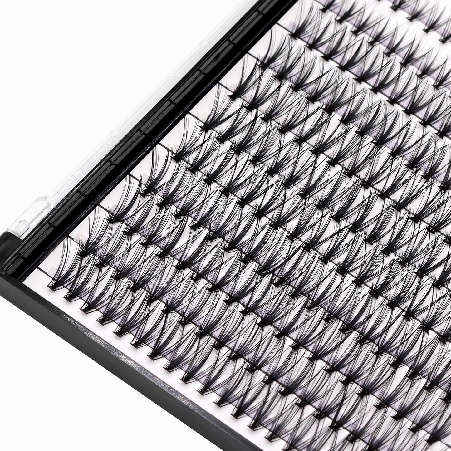 Vayator Large Tray 220 Cluster/Box Eyelashes 0.07 Thickness Eyelashes Individual Eyelash False Eyelashes Extension Eyelash 10D/20D/40D/50D Eyelash (20RR-10-12-14-16mm Mixed）