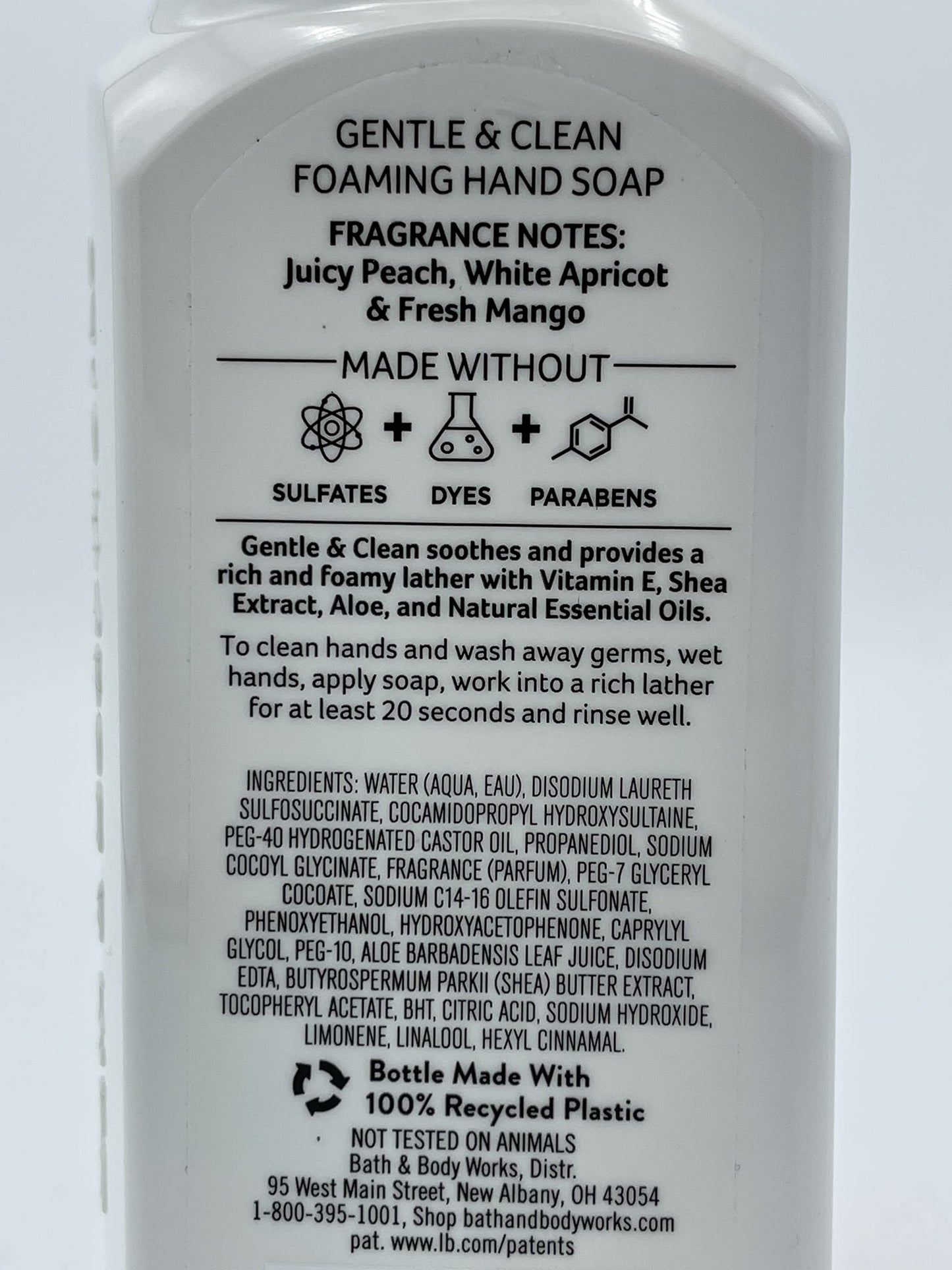 Bath and Body Works Kitchen Favorites Gentle & Clean Foaming Hand Soap, 8.75 fl. oz. (Variety, 5-Pack)