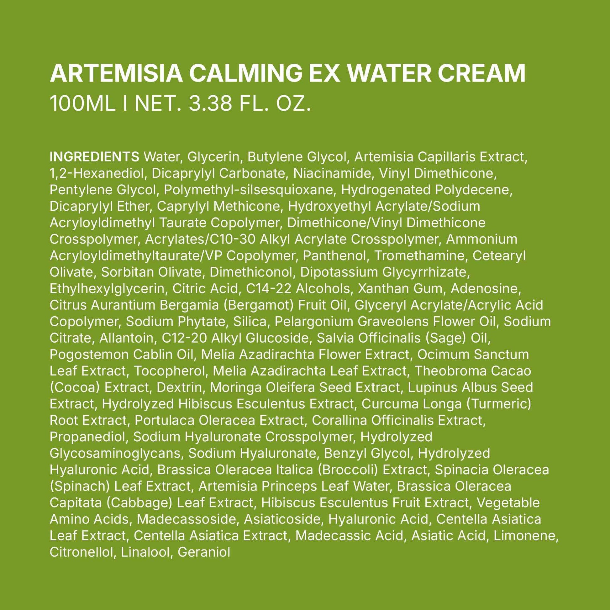 BRING GREEN Artemisia Calming EX Water Cream 100mL