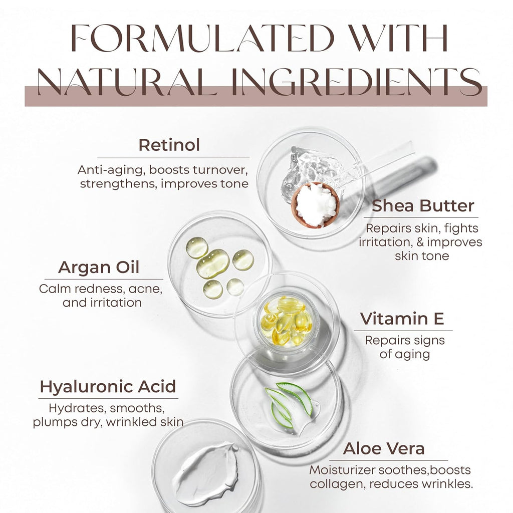 Vitamin C & Collagen Face Moisturizer - Dermatologist Tested, Anti-Aging, Skin Tightening - Brightening, Clean Beauty, Cruelty-Free, Korean Skincare for All Skin Types - 1.69 Fl oz