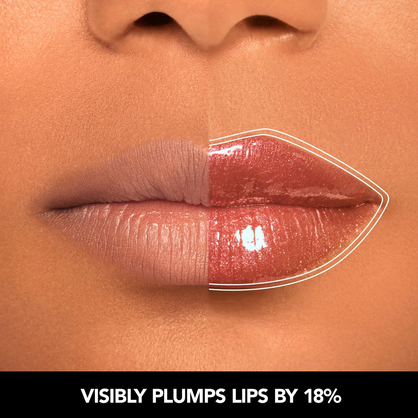 BUXOM Plump Shot Collagen-Infused Lip Serum, Starstruck Coral Multichrome