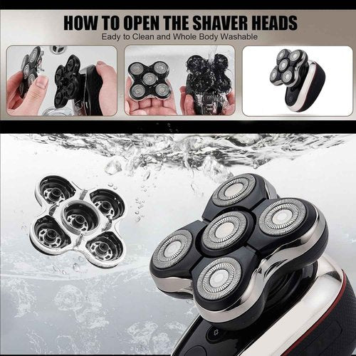 1Pack Head Shaver Replacement Blades Compatible with Remington Balder Pro Head Shaver Model XR7120,Precision Electric Shaving for Bald Men. (No't compatible with XR7000)