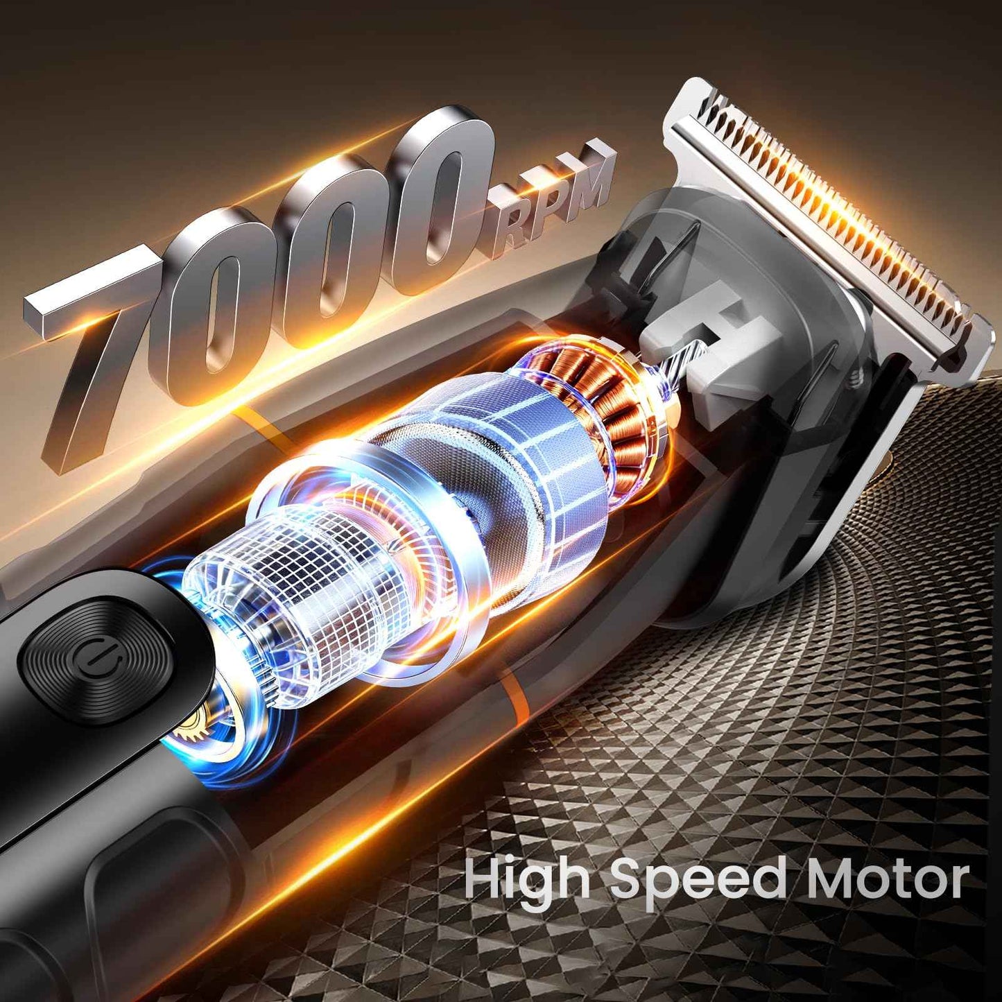 MAXGROOM Manscape Body Hair Trimmer for Men, Waterproof Pubic, Groin & Ball Shaver, No-Nick Mens Electric Grooming Kit with LED Display, USB Rechargeable, Adjustable Guide Comb