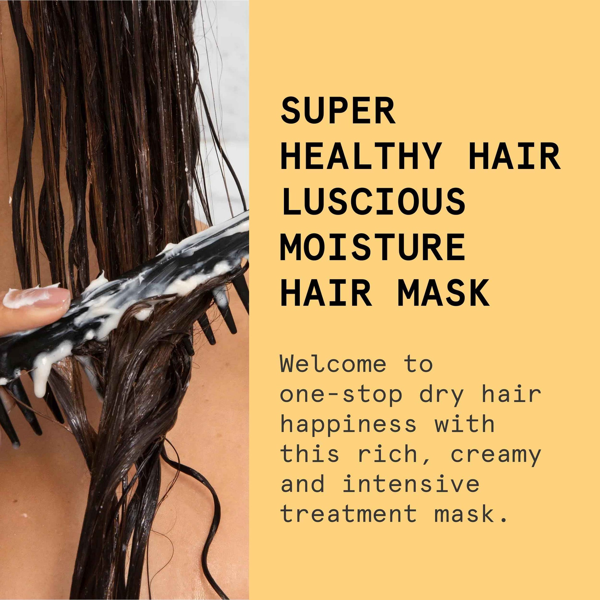 Beauty Pie Super Healthy Hair Luscious Moisture Hair Mask For Hydrating, Softening & Repairing Damaged Locks