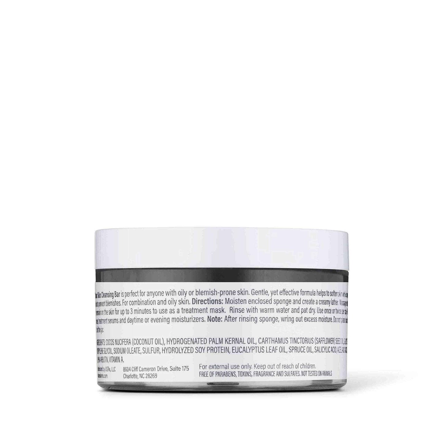 Urban Skin Rx® Clear Skin 3-in-1 Daily Treatment Cleansing Bar, Exfoliator + Clarifying Mask, Reduces Excess Oil, Clears Clogged Pores, Improves Appearance of Blemishes & Prevents Breakouts, 3.7 Oz