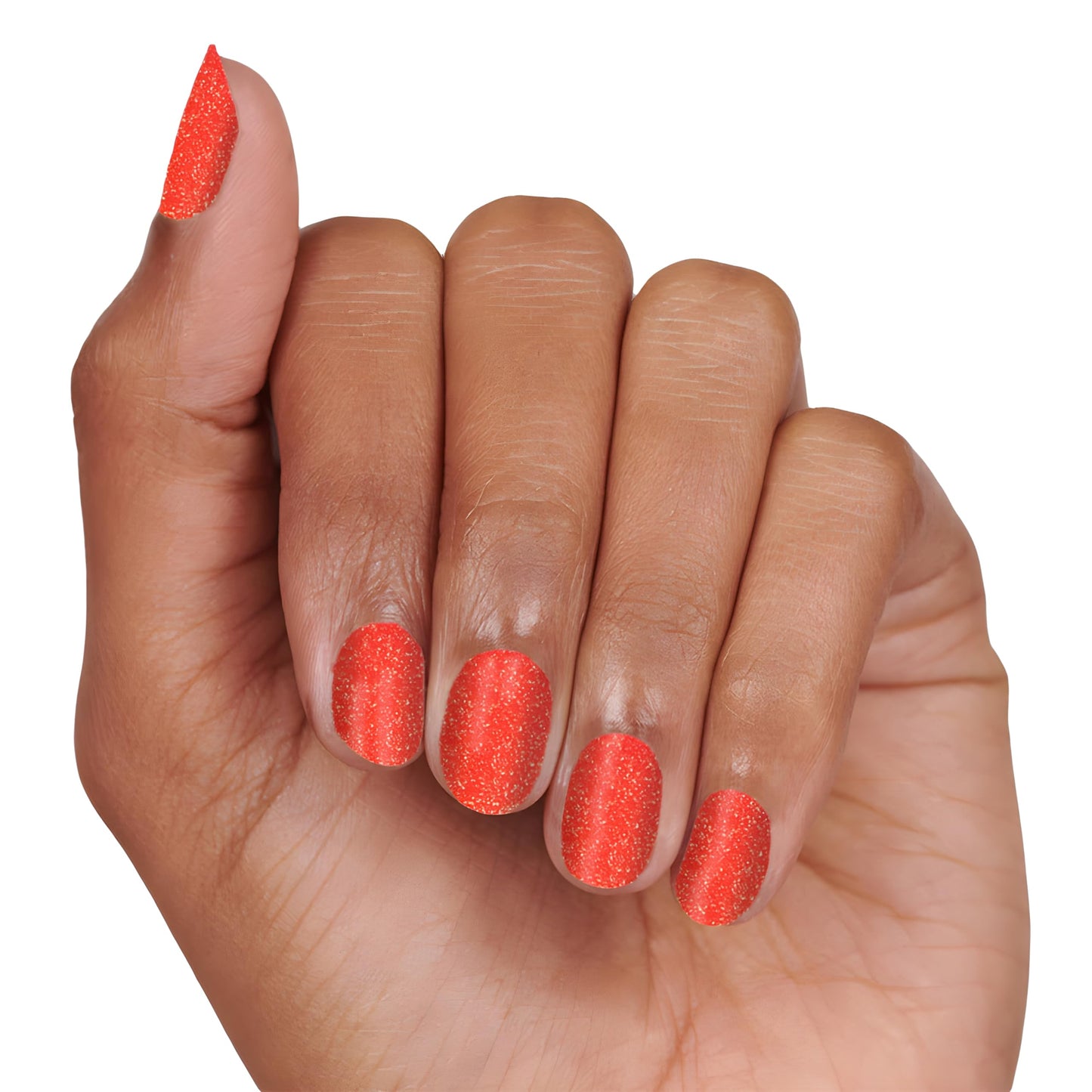 Heat Wave - Color Street Nail Strips - July 2021 Stylist Exclusive Orange FMS124