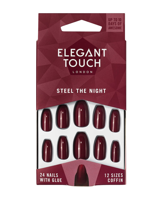 Elegant Touch Core Colour Nails Steel The Night