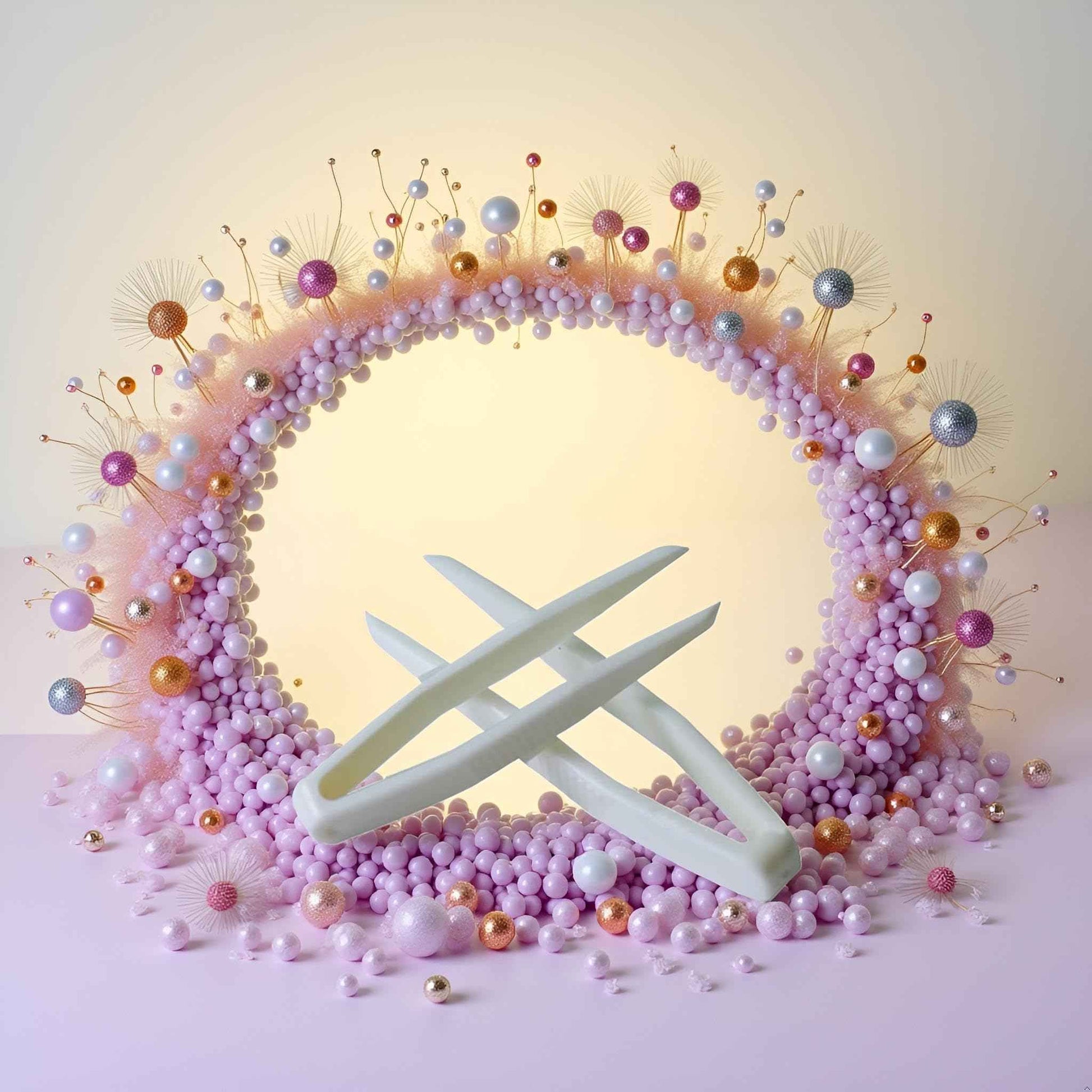 50 Pcs White Mini Plastic Tweezers Contact Lens Clip Beauty Tweezers Makeup Tool Hair Removal for Double Eyelid, Ideal for Picking and Placing Beads Craft supplies