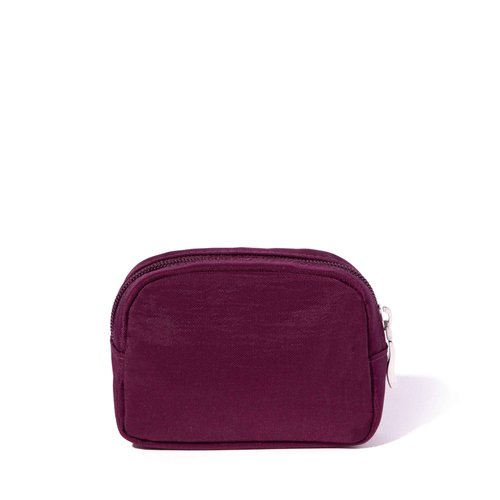 Baggallini Mini Cosmetic Pocket - Lightweight 5x3 Inch Makeup Bag - Travel Essentials Makeup Organizer